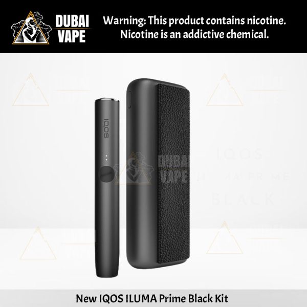 IQOS ILUMA Prime Black Kit