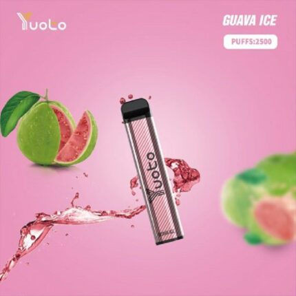 Buy Yuoto XXL Guava Ice 2500 PUFFS 52G - Dubai Vape