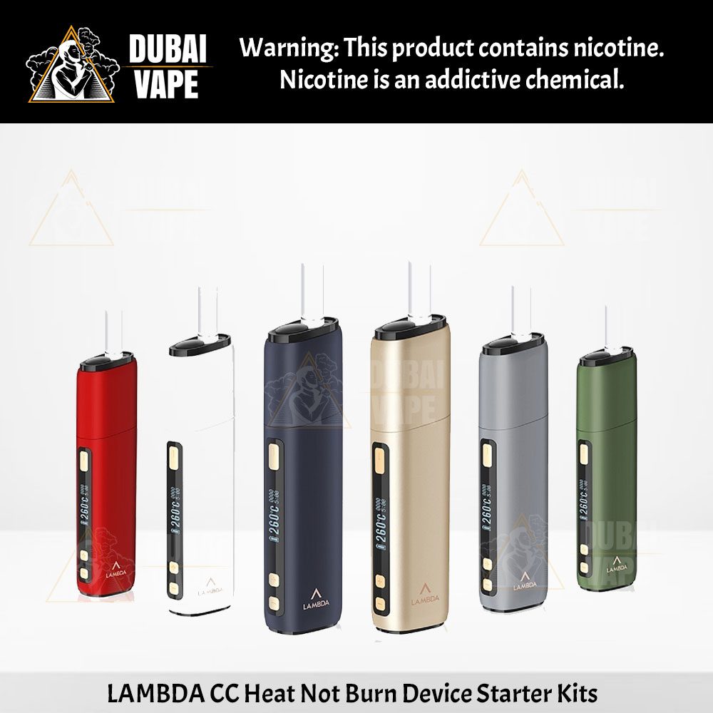 LAMBDA CC Heat Not Burn Device Starter Kits for Tobacco Sticks New