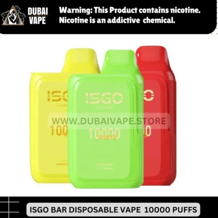 Best ISGO Bar 10000 Puffs Disposable Vape in Dubai