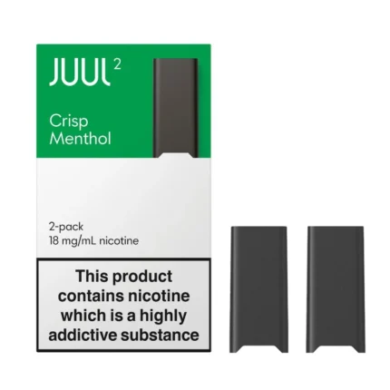 Juul 2 Crisp Menthol Pods – 18 Mg Nicotine (2 Pack)