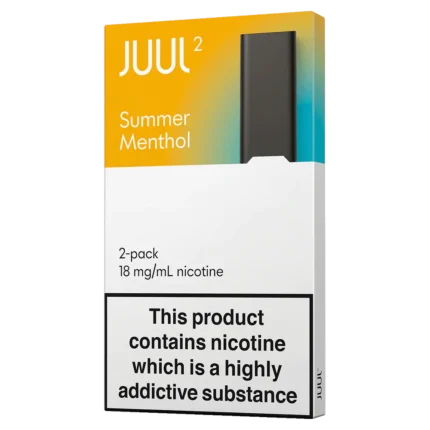 Best JUUL2 Summer Menthol pods 18mg nicotine in uae