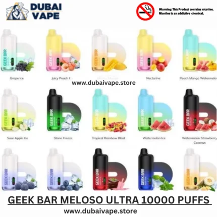 GEEK BAR MELOSO ULTRA 10000 PUFFS Disposable Vapes Dubai