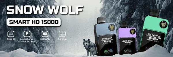 Snowwolf Smart HD Disposable Vape 15000 Puffs Limited Edition specs Dubai Vape Store